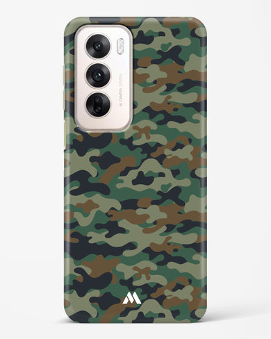Jungle Camouflage Hard Case Phone Cover (Oppo)