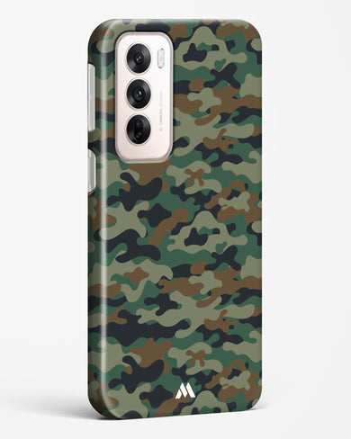 Jungle Camouflage Hard Case Phone Cover (Oppo)