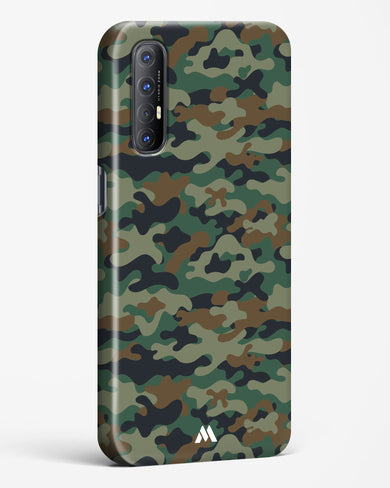 Jungle Camouflage Hard Case Phone Cover (Oppo)