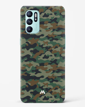 Jungle Camouflage Hard Case Phone Cover (Oppo)