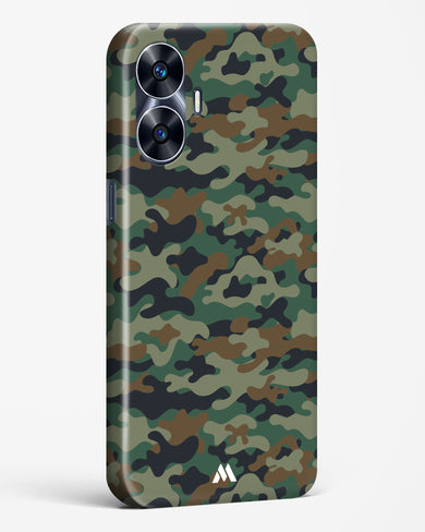 Jungle Camouflage Hard Case Phone Cover-(Realme)