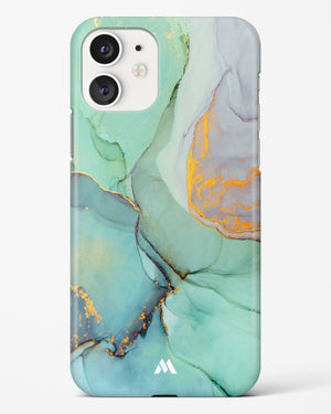 Green Shale Marble Hard Case Phone Cover (Apple)