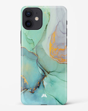 Green Shale Marble Hard Case iPhone 12 Mini