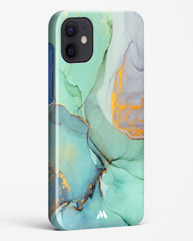 Green Shale Marble Hard Case Phone Cover (Apple)
