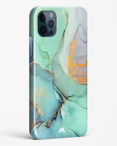 Green Shale Marble Hard Case Phone Cover (Apple)