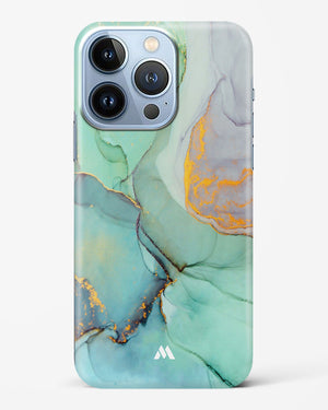 Green Shale Marble Hard Case Phone Cover (Apple)