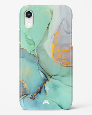 Green Shale Marble Hard Case iPhone XR