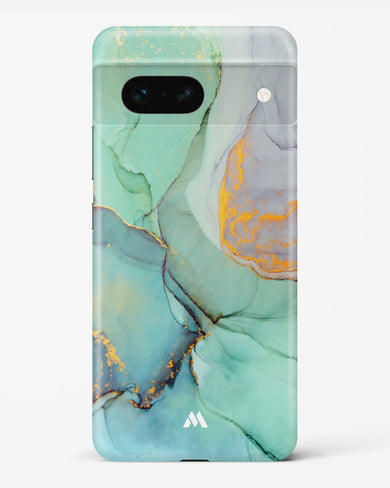 Green Shale Marble Hard Case Phone Cover-(Google)