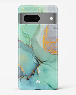 Green Shale Marble Hard Case Phone Cover-(Google)