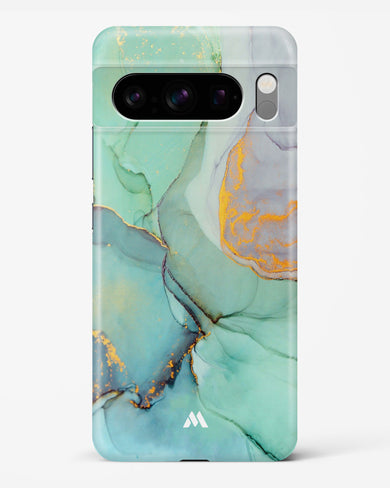 Green Shale Marble Hard Case Phone Cover-(Google)