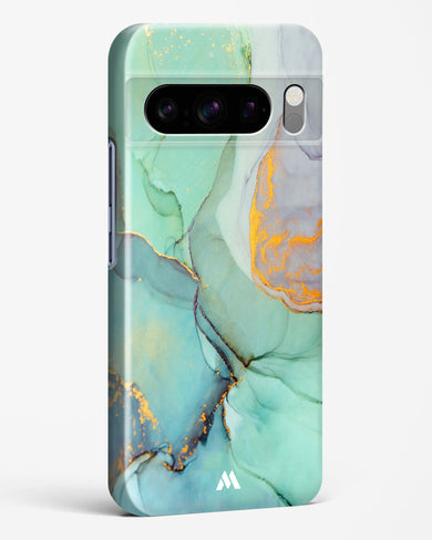 Green Shale Marble Hard Case Phone Cover-(Google)