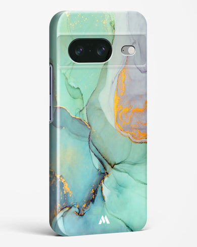 Green Shale Marble Hard Case Phone Cover-(Google)