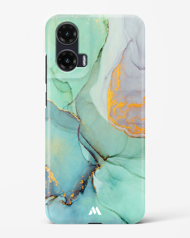 Green Shale Marble Hard Case Phone Cover (Motorola)