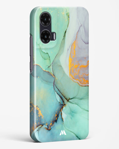 Green Shale Marble Hard Case Phone Cover (Motorola)
