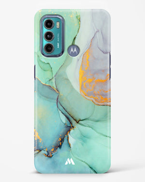 Green Shale Marble Hard Case Phone Cover (Motorola)