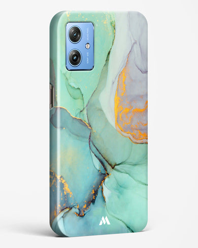 Green Shale Marble Hard Case Phone Cover (Motorola)