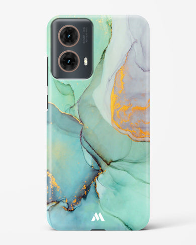 Green Shale Marble Hard Case Phone Cover (Motorola)