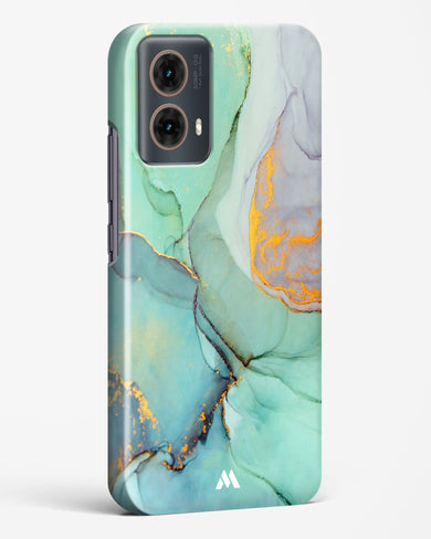 Green Shale Marble Hard Case Phone Cover (Motorola)
