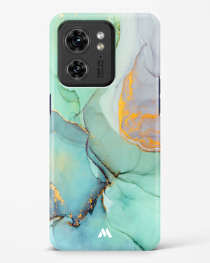 Green Shale Marble Hard Case Phone Cover (Motorola)