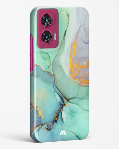 Green Shale Marble Hard Case Phone Cover (Motorola)