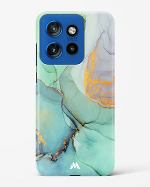Green Shale Marble Hard Case Phone Cover (Motorola)