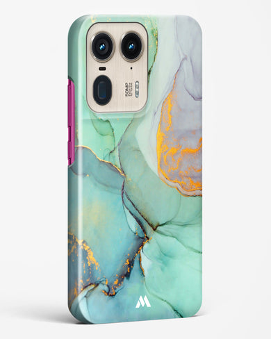 Green Shale Marble Hard Case Phone Cover (Motorola)