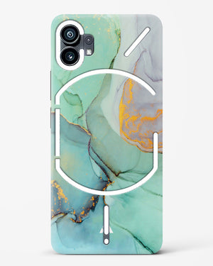 Green Shale Marble Hard Case Nothing Phone 1