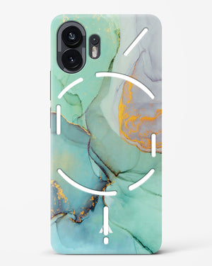 Green Shale Marble Hard Case Phone Cover (Nothing)