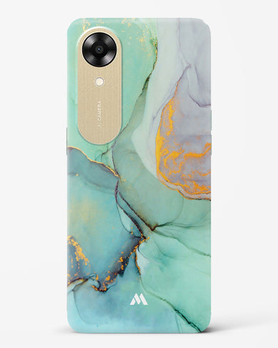 Green Shale Marble Hard Case Phone Cover-(Oppo)