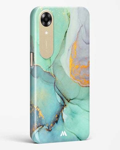 Green Shale Marble Hard Case Phone Cover-(Oppo)