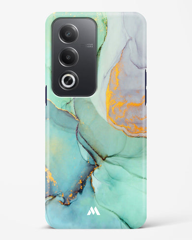 Green Shale Marble Hard Case Phone Cover (Oppo)