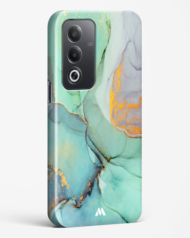 Green Shale Marble Hard Case Phone Cover (Oppo)
