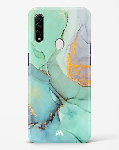 Green Shale Marble Hard Case Phone Cover (Oppo)