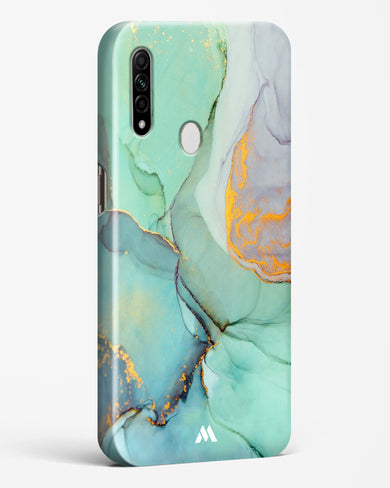 Green Shale Marble Hard Case Phone Cover (Oppo)