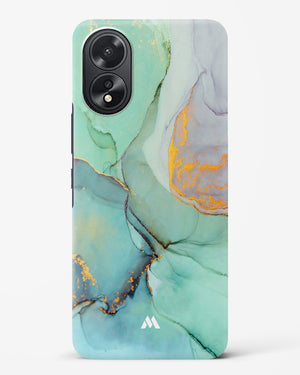 Green Shale Marble Hard Case Phone Cover (Oppo)