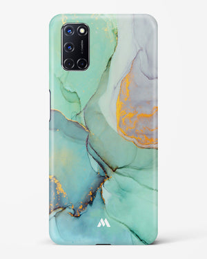 Green Shale Marble Hard Case Phone Cover-(Oppo)