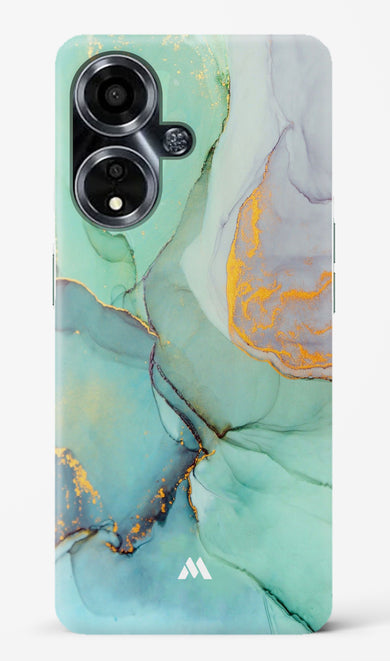 Green Shale Marble Hard Case Phone Cover (Oppo)