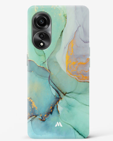 Green Shale Marble Hard Case Phone Cover (Oppo)