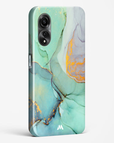 Green Shale Marble Hard Case Phone Cover (Oppo)