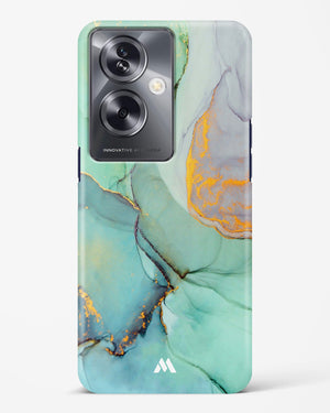 Green Shale Marble Hard Case Phone Cover (Oppo)
