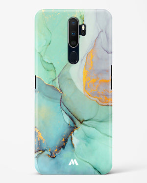 Green Shale Marble Hard Case Phone Cover-(Oppo)