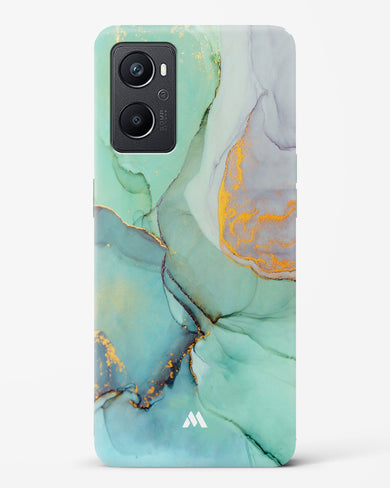 Green Shale Marble Hard Case Phone Cover-(Oppo)