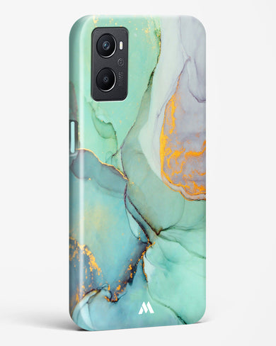 Green Shale Marble Hard Case Phone Cover-(Oppo)