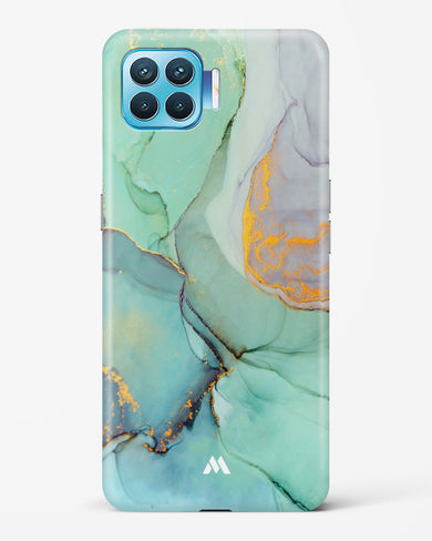 Green Shale Marble Hard Case Phone Cover-(Oppo)