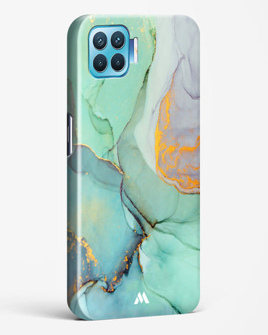 Green Shale Marble Hard Case Phone Cover-(Oppo)