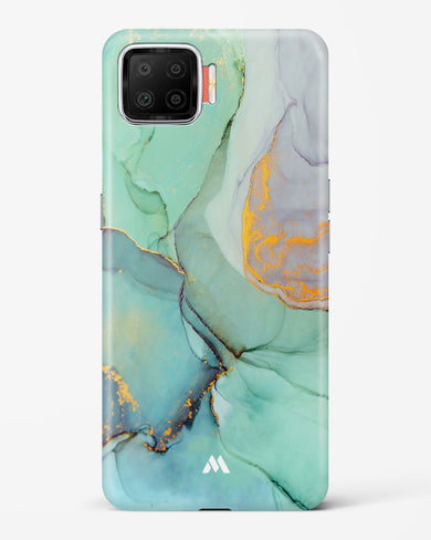 Green Shale Marble Hard Case Phone Cover (Oppo)