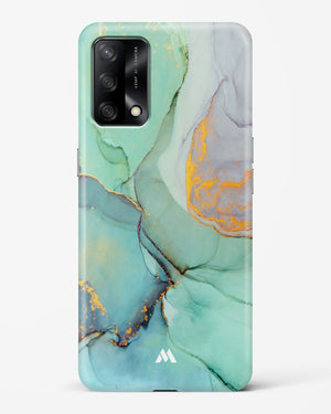 Green Shale Marble Hard Case Phone Cover-(Oppo)