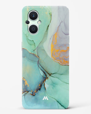 Green Shale Marble Hard Case Phone Cover-(Oppo)