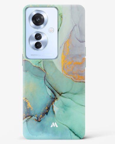 Green Shale Marble Hard Case Phone Cover (Oppo)