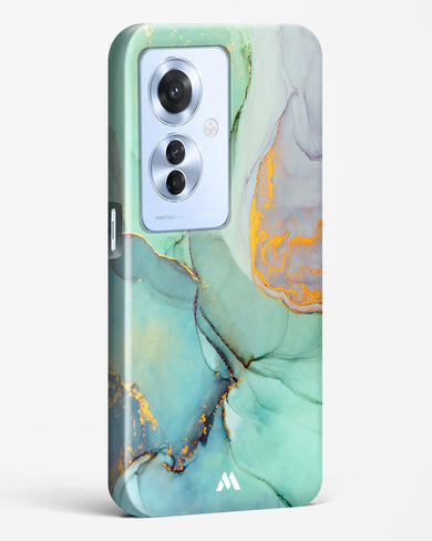 Green Shale Marble Hard Case Phone Cover (Oppo)